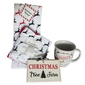 Holiday - Christmas Reindeer 4pc Gift Set Holiday - Christmas Reindeer 4pc Gift Set